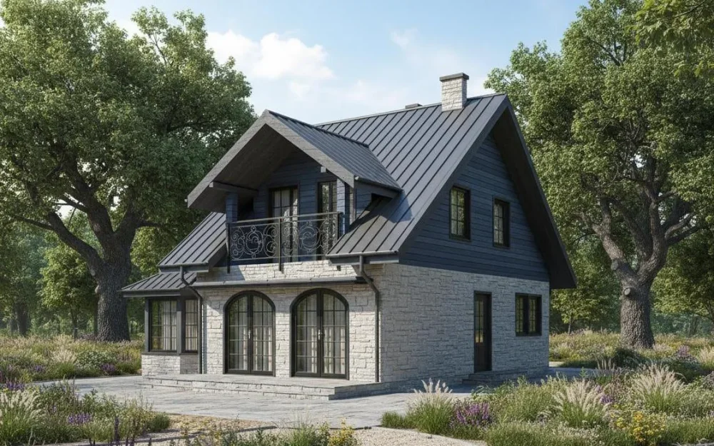 Проект Двухэтажный дом 5 на 13, 110 м2