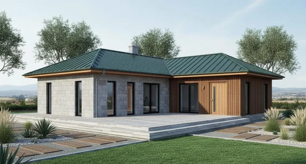 Проект Двухэтажный дом 15 на 19, 207 м2