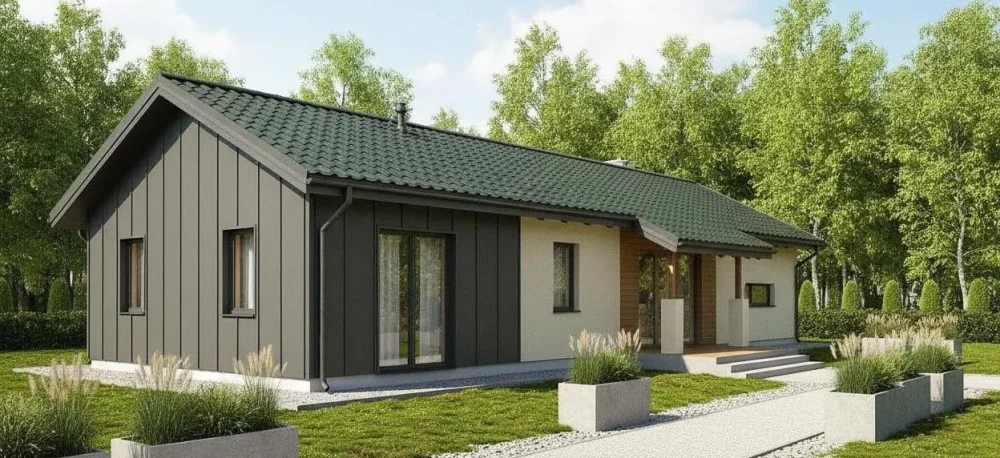 Проект Одноэтажный дом 20 на 9, 137 м2