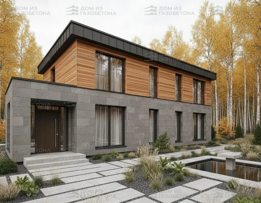 Проект Одноэтажный дом 13 на 11, 106 м2