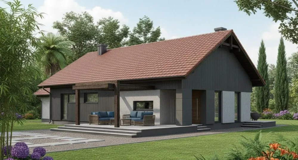 Проект Двухэтажный дом 18 на 10, 180 м2